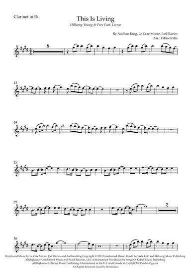 This Is Living (arr. Fabio Britto)