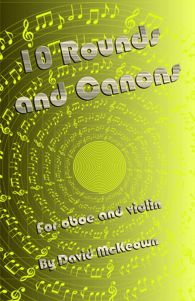 10 Rounds and Canons for Oboe and Violin Duet