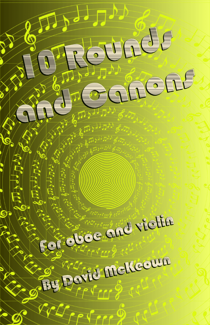 10 Rounds and Canons for Oboe and Violin Duet