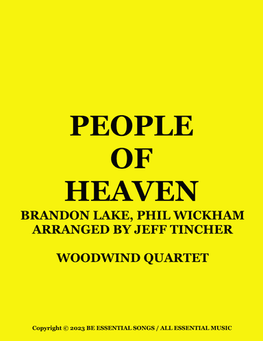People Of Heaven (arr. Jeff Tincher)