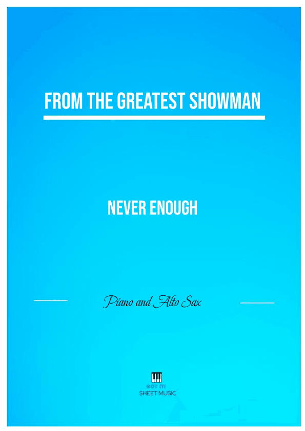 Never Enough (arr. ANDRE LAITANO)