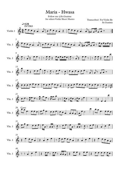 Maria (arr. Sr Guaima)