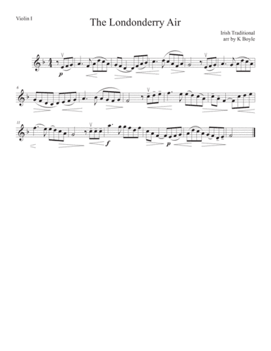 Londonderry Air (arr. Karlie Boyle)
