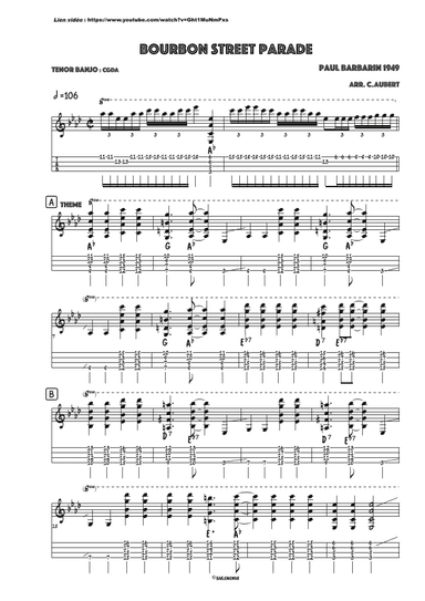 Bourbon Street Parade (arr. C.Aubert)
