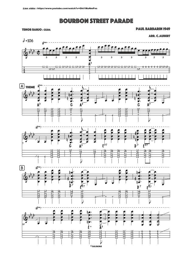 Bourbon Street Parade (arr. C.Aubert)
