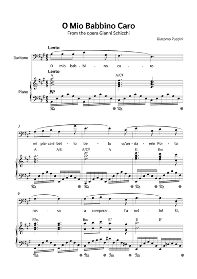 O Mio Babbino Caro (arr. Jackson Spindler)