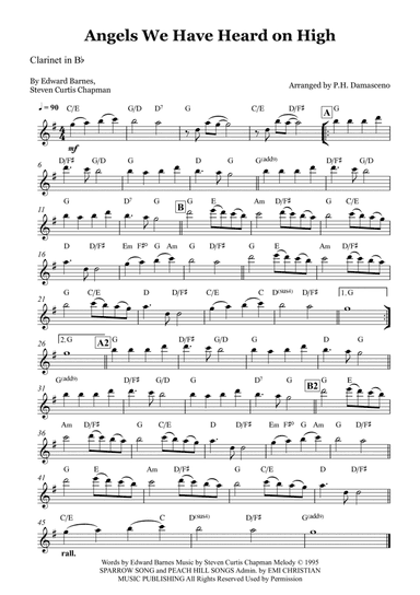 Angels We Have Heard On High (arr. P.H. Damasceno)