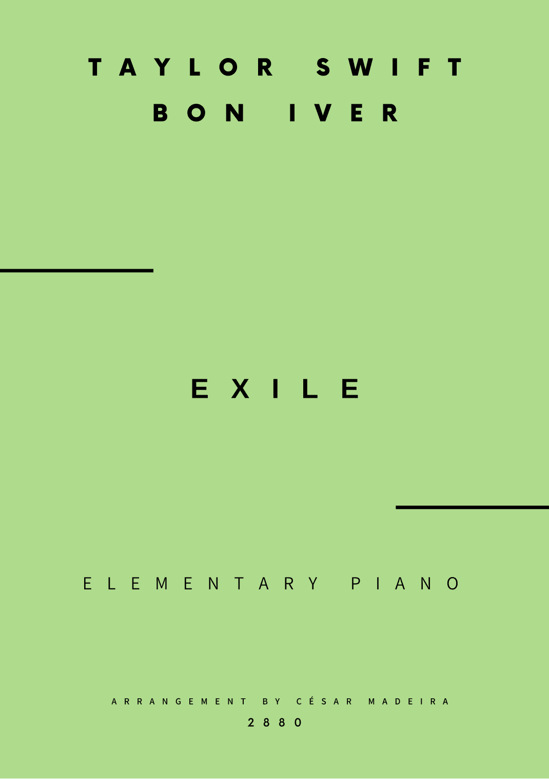Exile (arr. César Madeira)