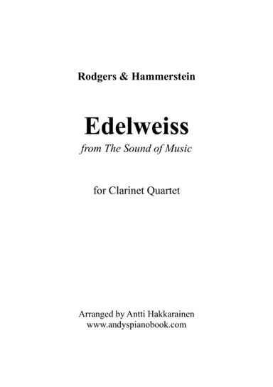 Edelweiss (arr. Antti Hakkarainen)