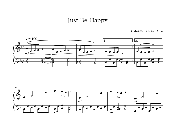 JUST BE HAPPY