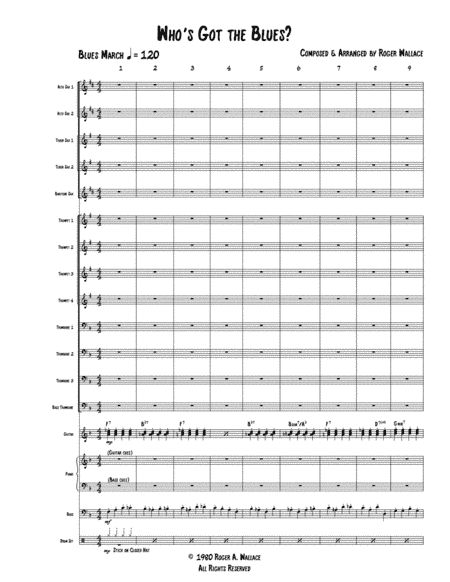 Who’s Got the Blues? (Blues March)