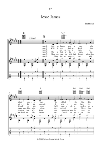 JESSE JAMES (arr. Lee Mitchell)