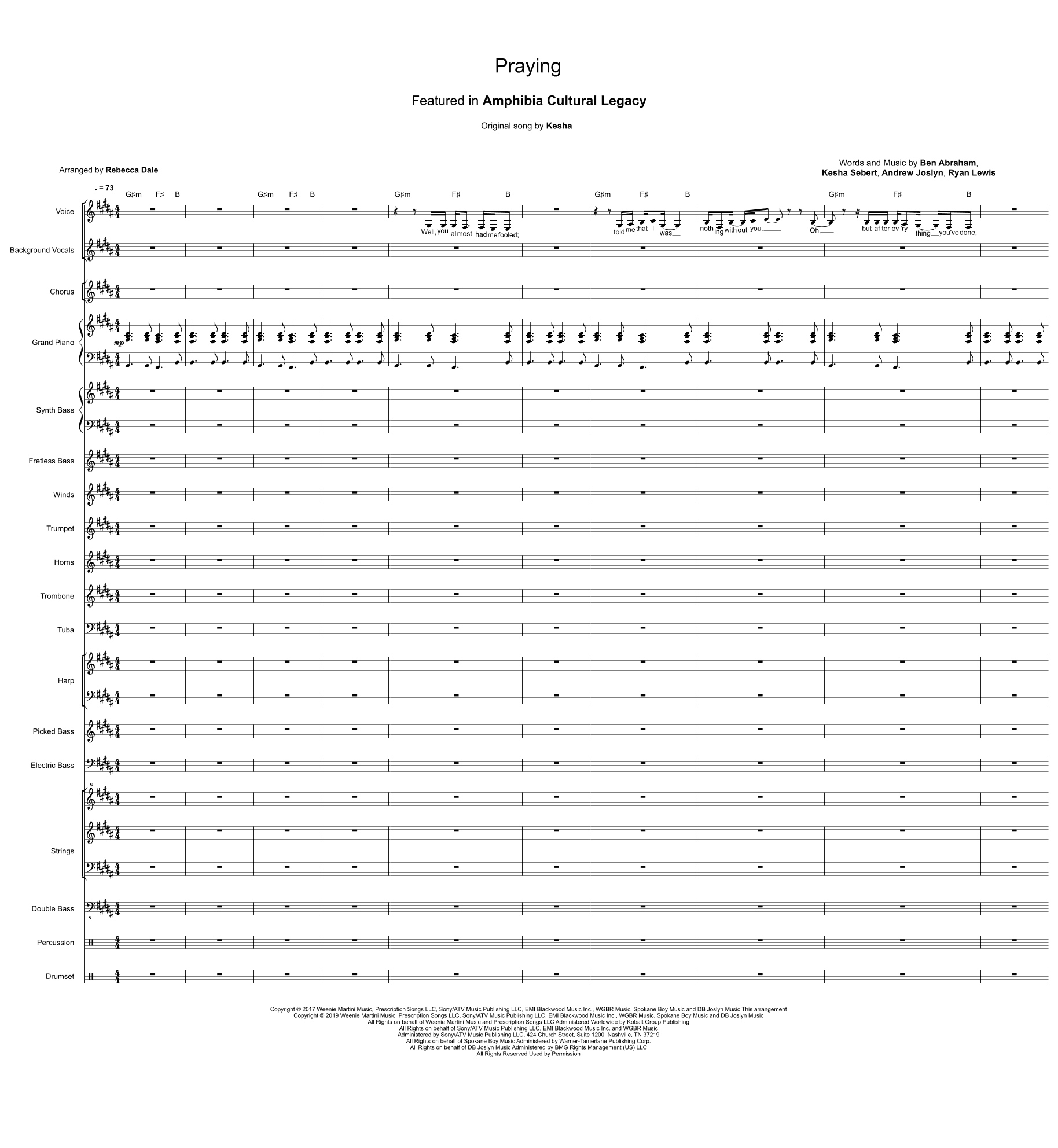 Praying (arr. Rebecca Dale)