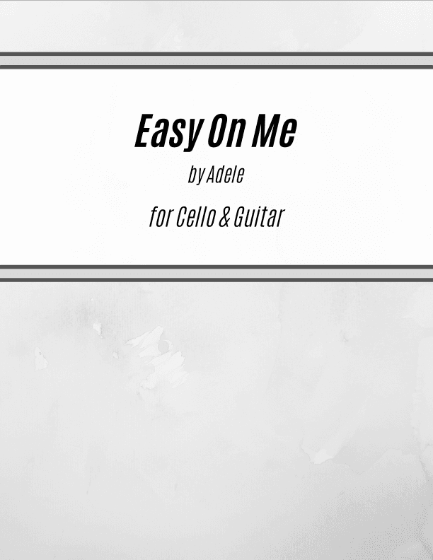 Easy On Me (arr. Kenneth Pasciak)