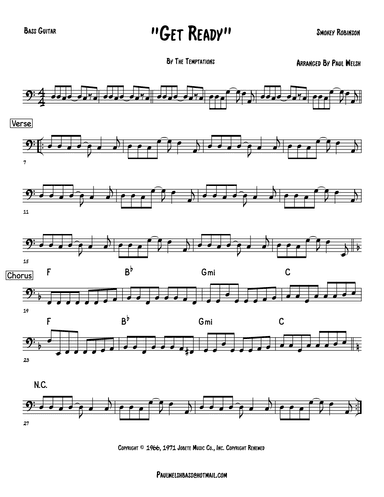 Get Ready (arr. P Welsh)