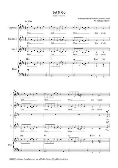 Let It Go (arr. Rodrigo Faleiros)