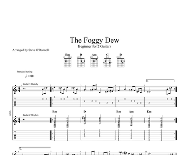 The Foggy Dew (arr. Steve O'Donnell)