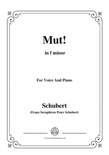 Schubert-Gute Nacht,from 'Winterreise',Op.89(D.911) No.1,in b minor,for Voice&Piano (arr. MSM)
