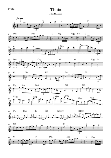 Thais (arr. Fabio Eduardo de Oliveira)