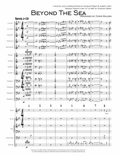 Beyond The Sea (arr. Chris Walden)