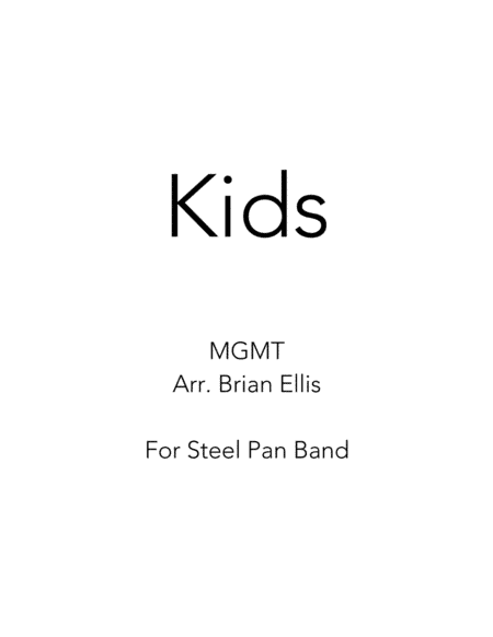 Kids (arr. Brian Ellis)