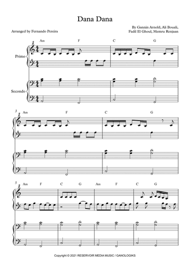 Dana Dana (arr. Fernando Pereira)
