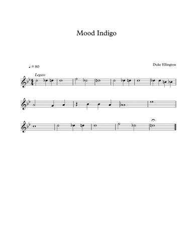 Mood Indigo (arr. SongBird Music)