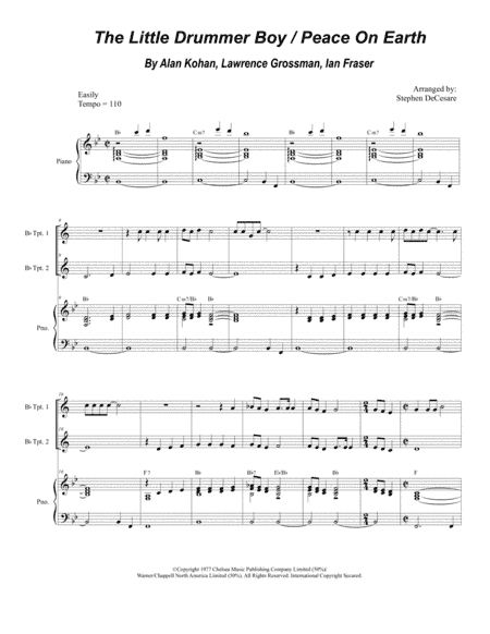 Peace On Earth (arr. Stephen DeCesare)
