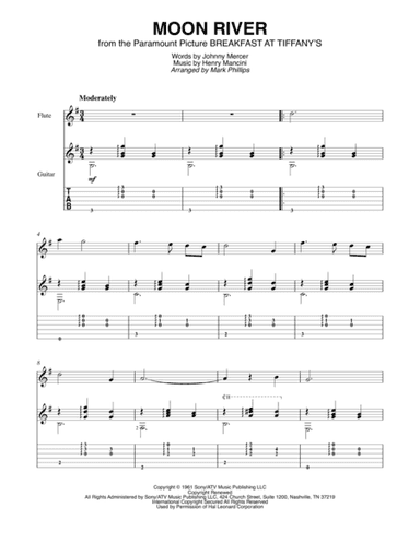 Moon River (arr. Mark Phillips)