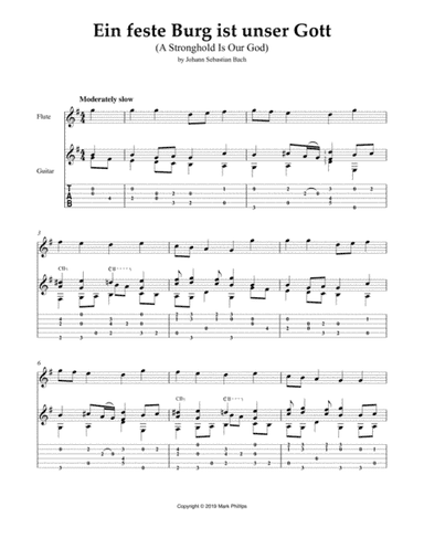 Ein feste Burg ist unser Gott (A Stronghold Is Our God) (arr. Mark Phillips)