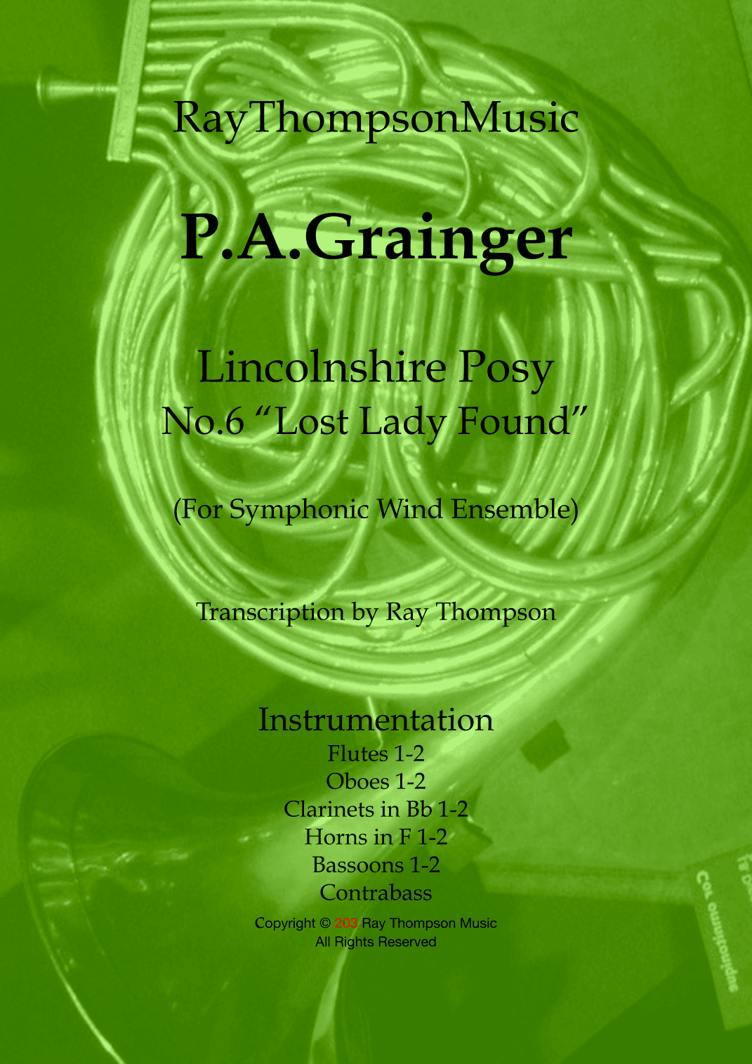The Lost Lady Found (arr. Ray Thompson)