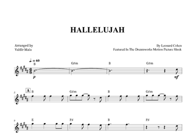 Hallelujah (arr. Valdir Maia)