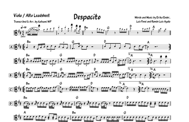 Despacito (arr. Katsumi WF)