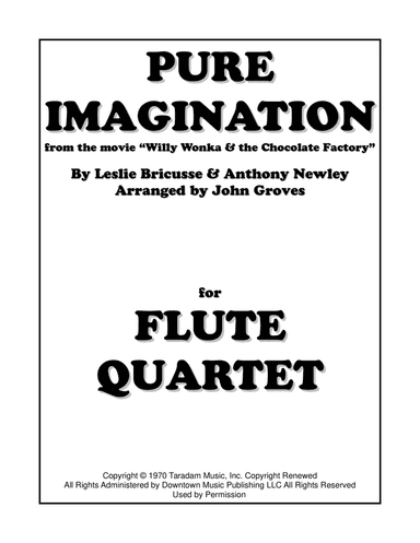 Pure Imagination (arr. John Groves)