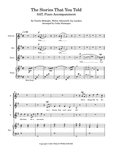 The Stories That You Told (arr. Cathy Stamegna)