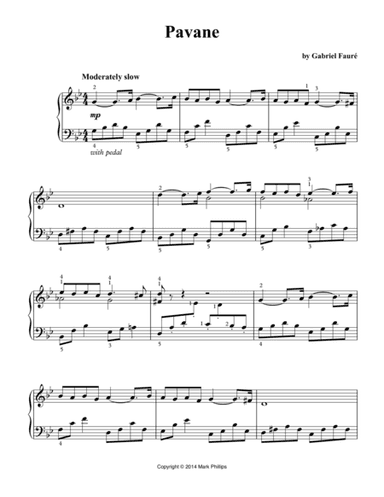 Pavane (arr. Mark Phillips)