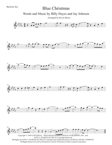 Blue Christmas (arr. Kevin Busse)