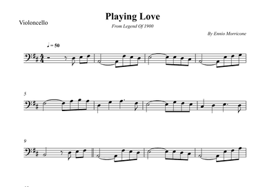 Playing Love (arr. Wesley S. SIlva)