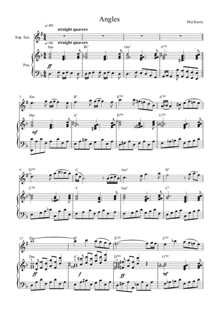 Angles - Soprano Sax