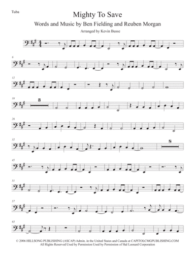 Mighty To Save (arr. Kevin Busse)