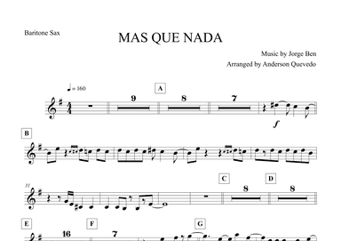 Mas Que Nada (arr. Anderson Quevedo)