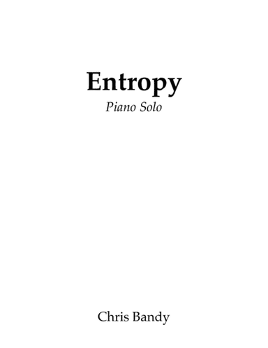 Entropy