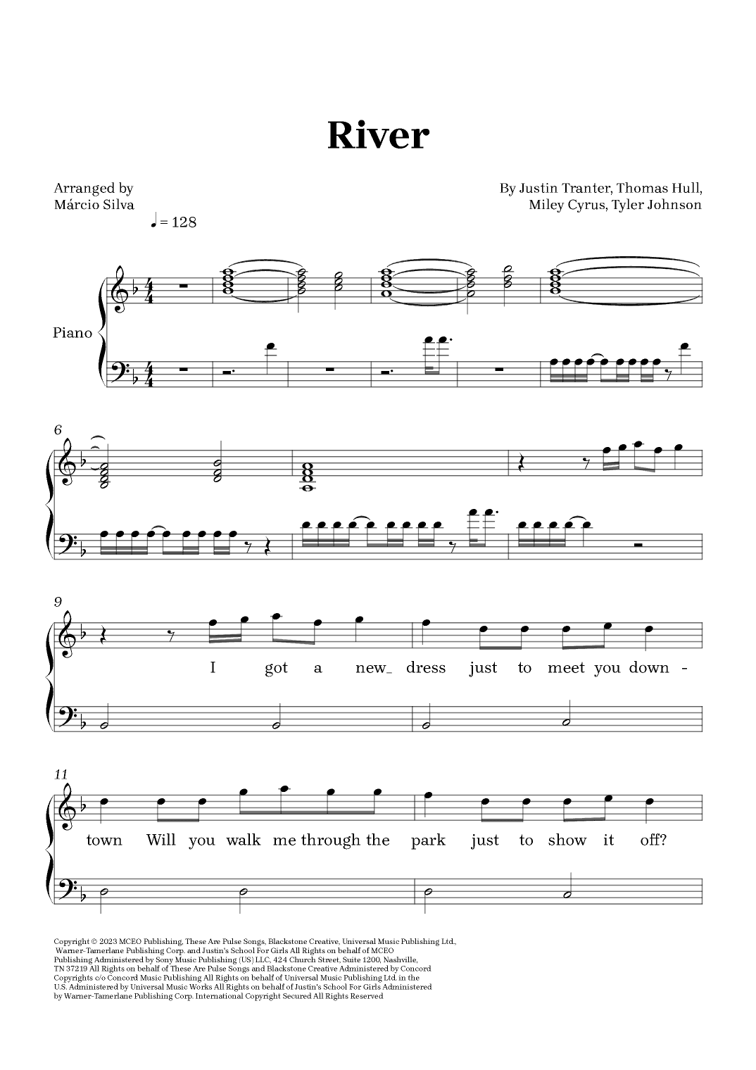 River (arr. Márcio Silva)
