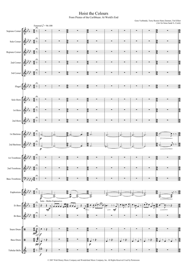 Hoist The Colours (arr. Andi Cook)