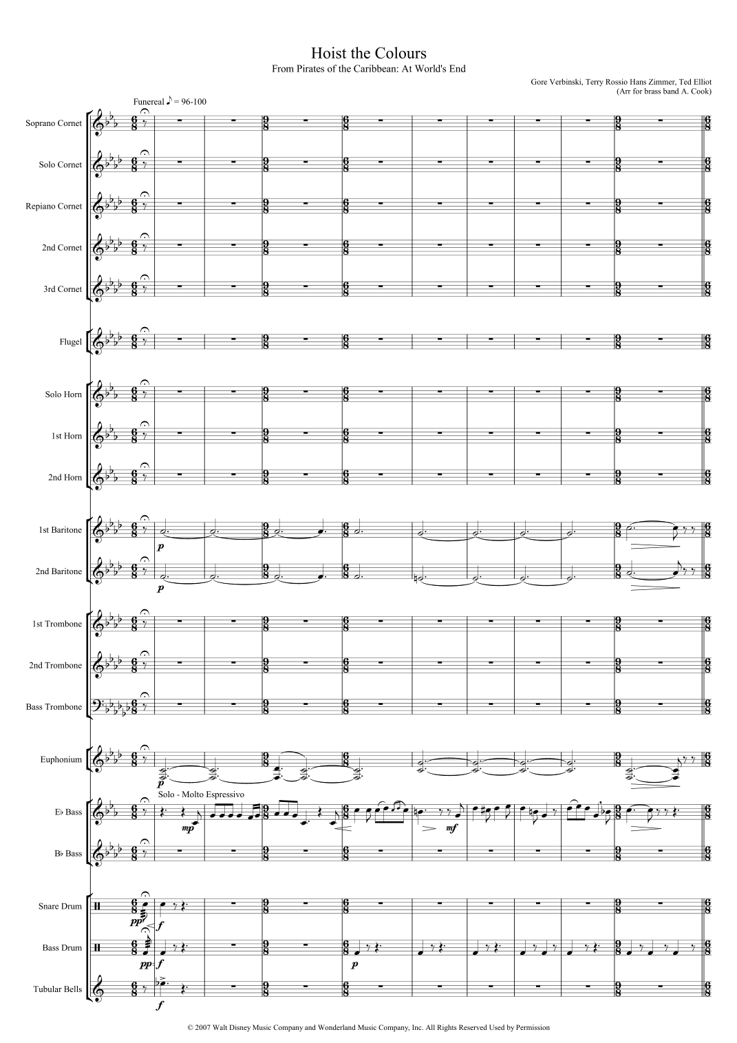 Hoist The Colours (arr. Andi Cook)