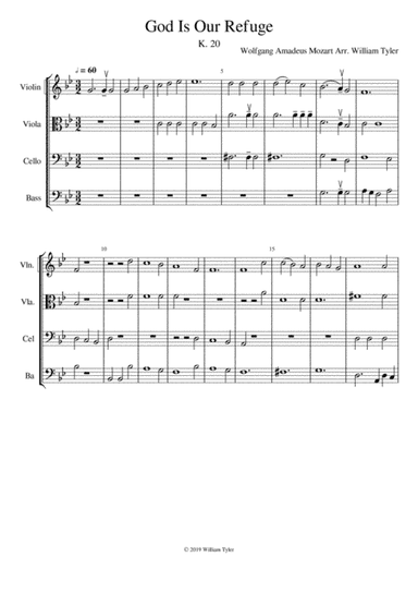 God Is Our Refuge (arr. William Tyler)