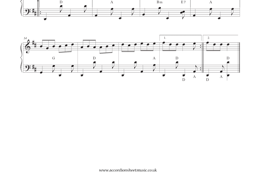The Rollicking Irishman (arr. Julia Gordon)