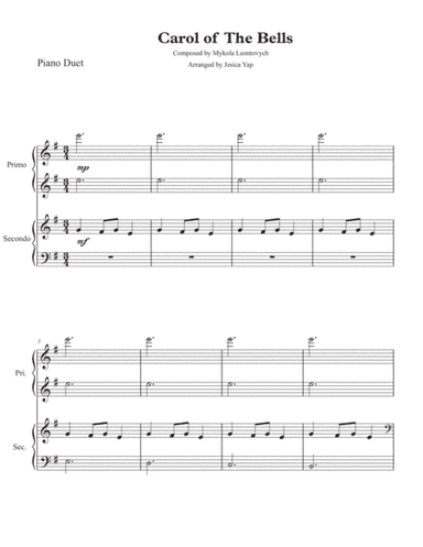 Carol of The Bells (arr. Jesica Yap)