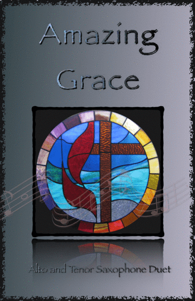 Amazing Grace, Gospel style for Alto and Tenor Saxophone Duet (arr. David McKeown)