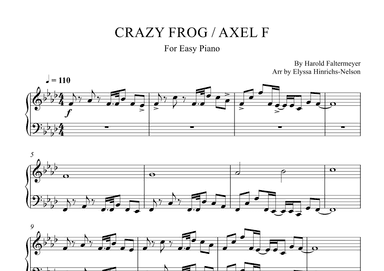 Axel F (arr. Elyssa Hinrichs-Nelson)